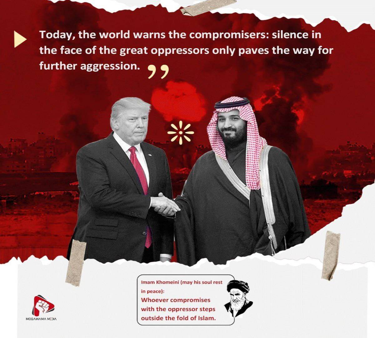 Today, the world warns the compromisers