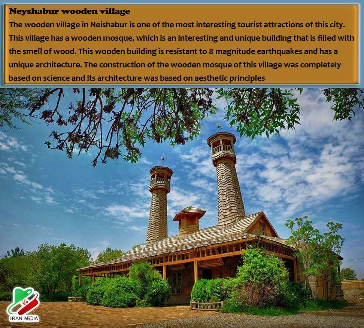 Neyshabur wooden village