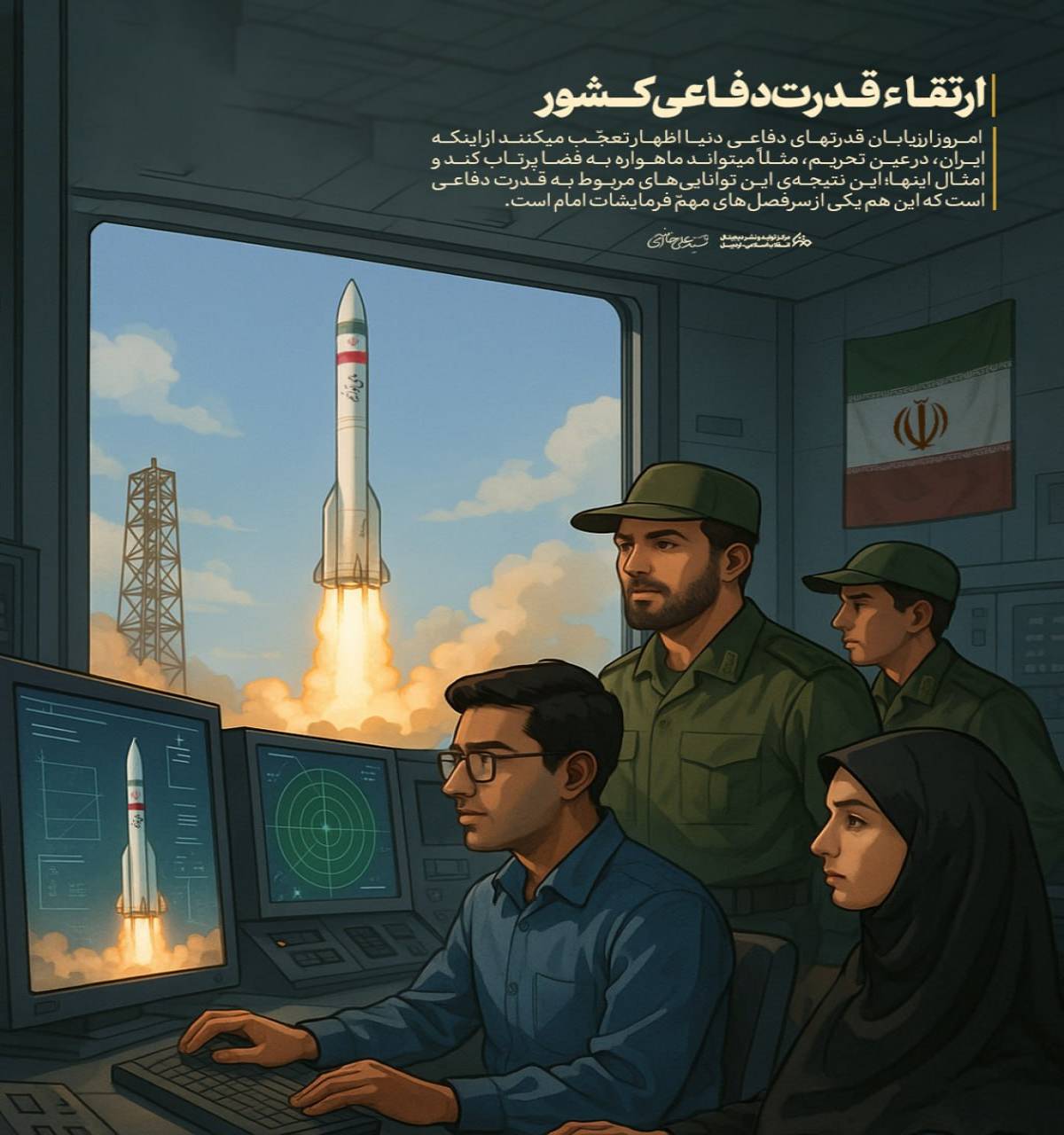 ارتقاء قدرت دفاعی کشور