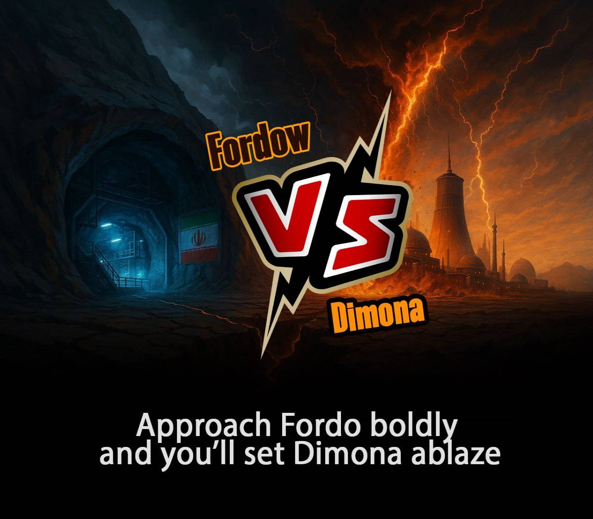 Approach Fordo boldly and you'll set Dimona ablaze