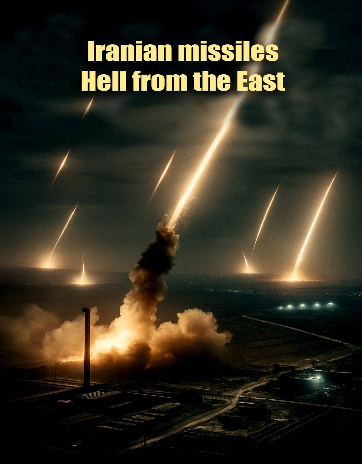 Iranian missiles Hell from the East