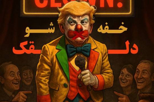 مجموعه پوستر : خفه شو دلقک