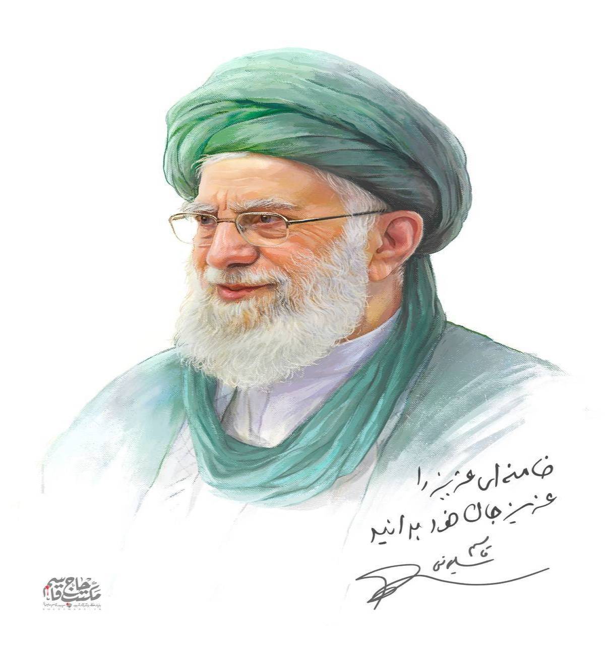 حاج قاسم سلیمانی خامنه‌ای عزیز را عزیز جان خود بدانید