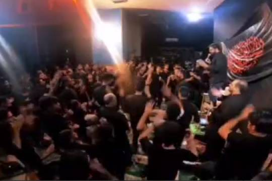 رجزخوانی مداح اهل بیت حاج حمید اکبری