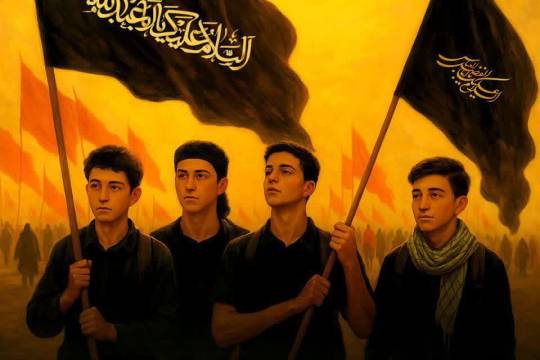 مجموعه پوستر : در مسیر اربعین ، هر گام ترجمه‌ی دلدادگی ست تا کربلا