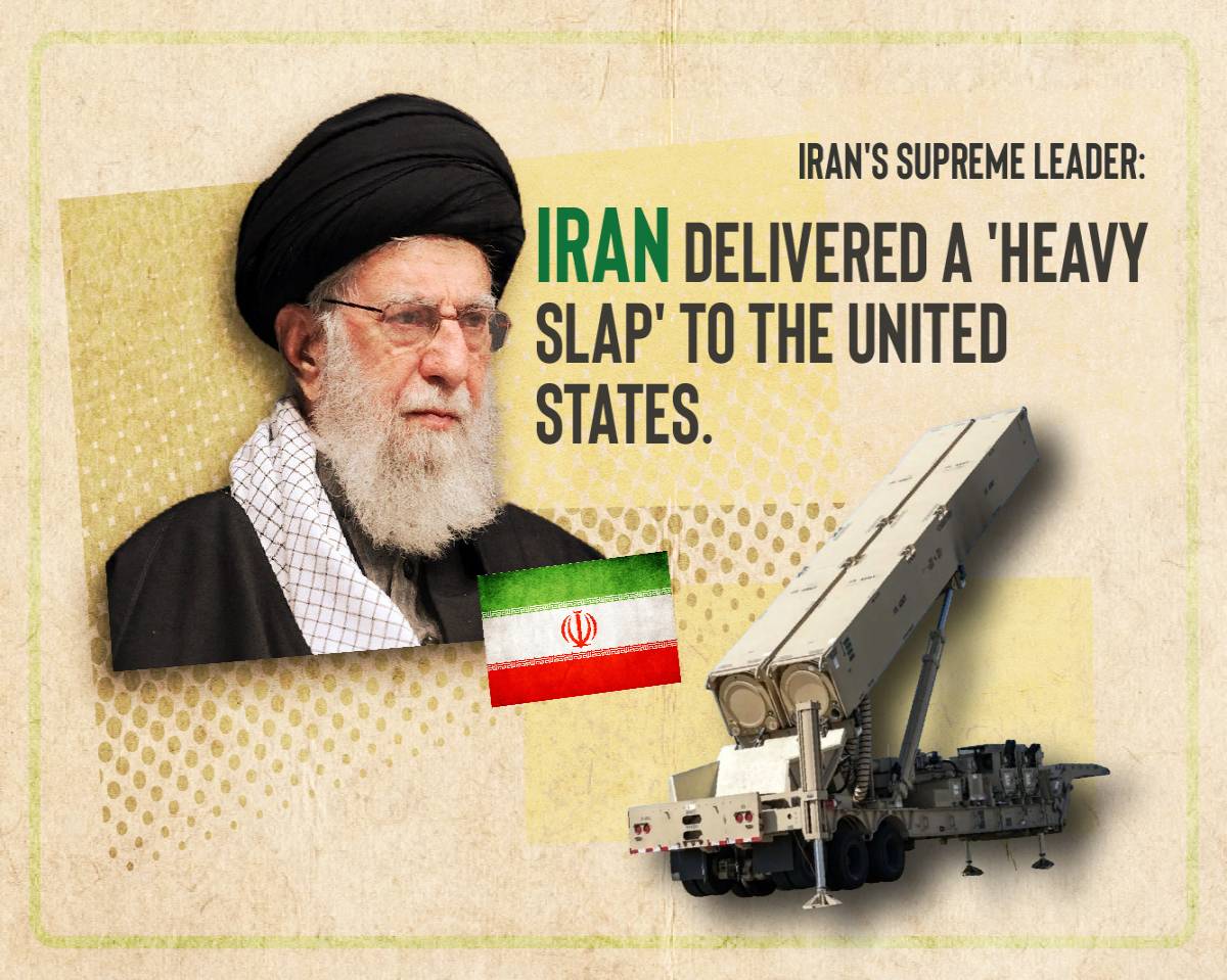 IRAN DELIVERED A HEAVY SLAP TO THE UNITED STATES