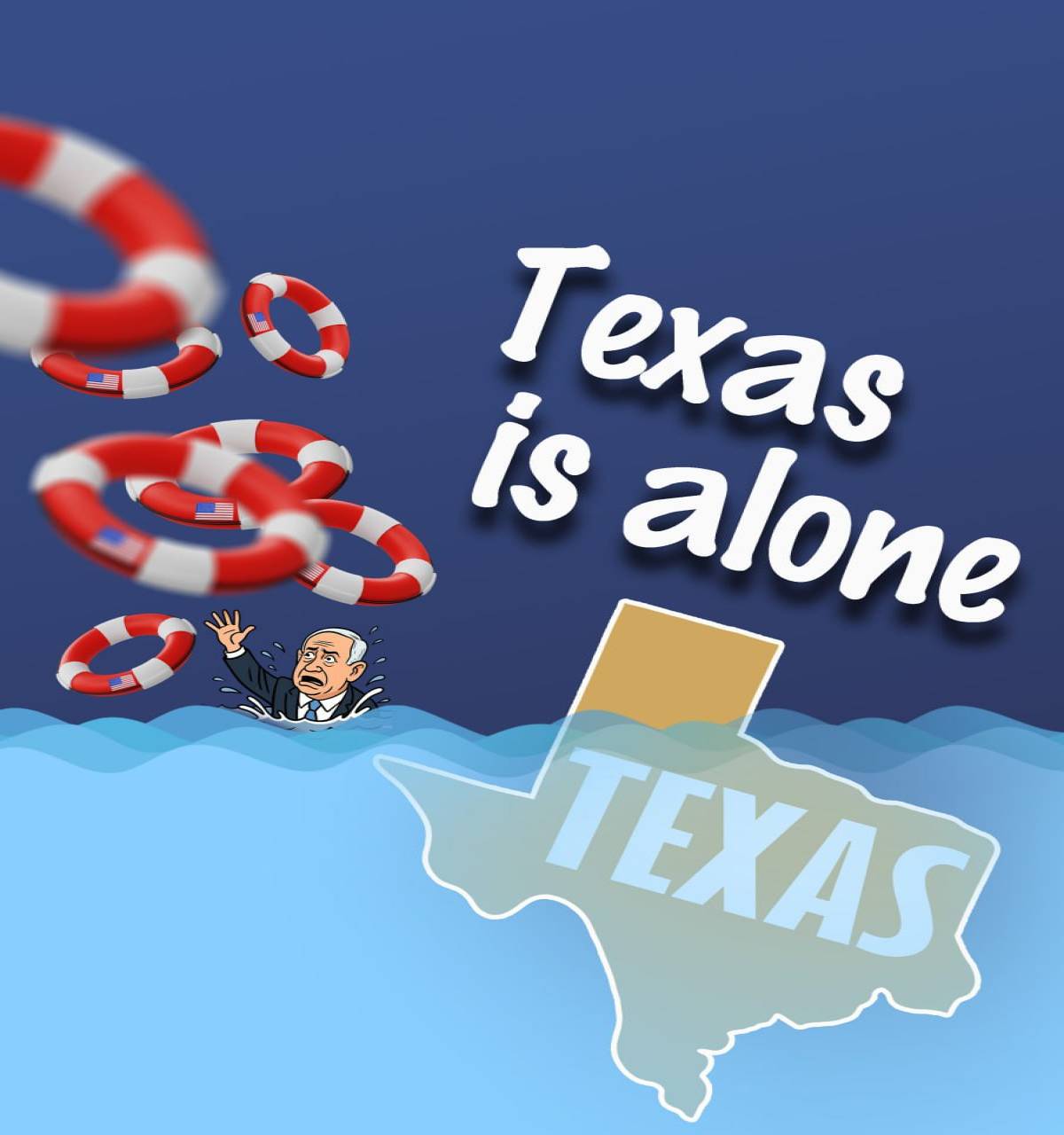 Texas is alone