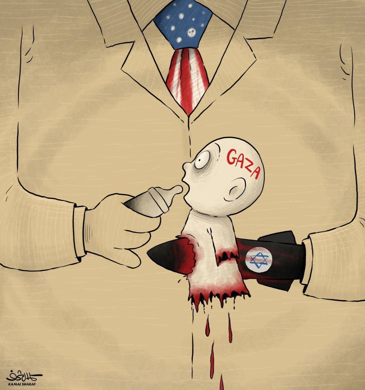 واقعیت توزیع کمک‌های شرکت آمریکایی در نوار غزه