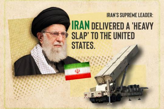 IRAN DELIVERED A HEAVY SLAP TO THE UNITED STATES
