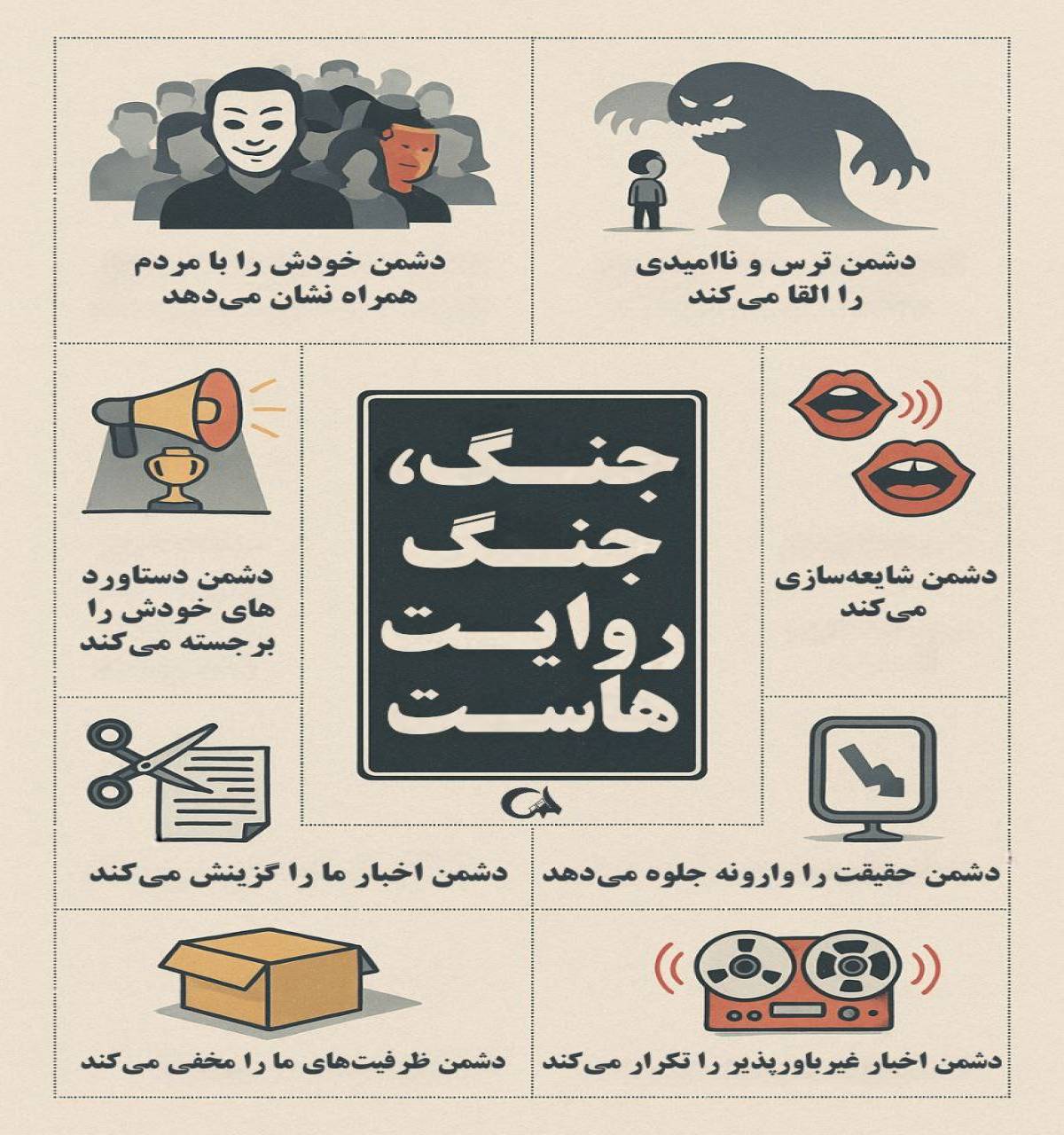 جنگ جنگِ روایت هاست