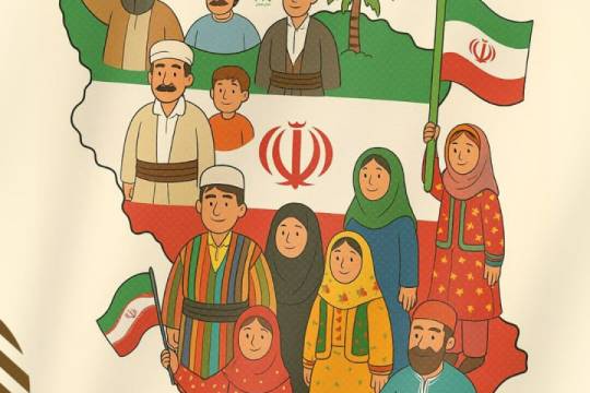 مجموعه پوستر ملت ایران در مقابل زنجیره ی طولانی توطئه های دشمن و حیله های دشمن