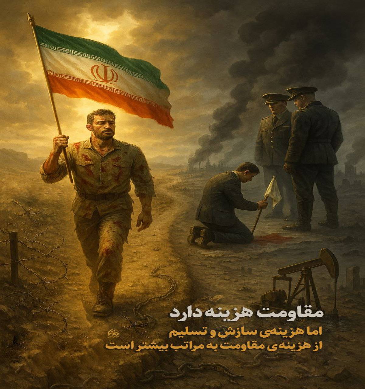 مقاومت هزینه دارد