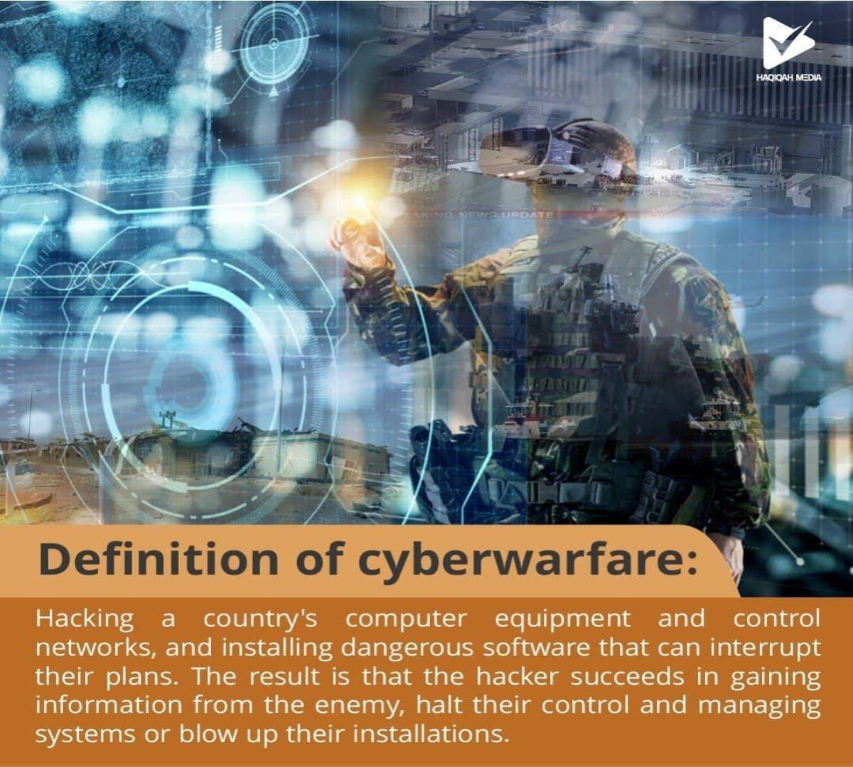 Definition of cyberwarfare