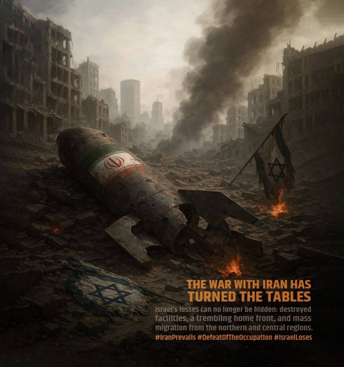 The war with Iran has turned the tables