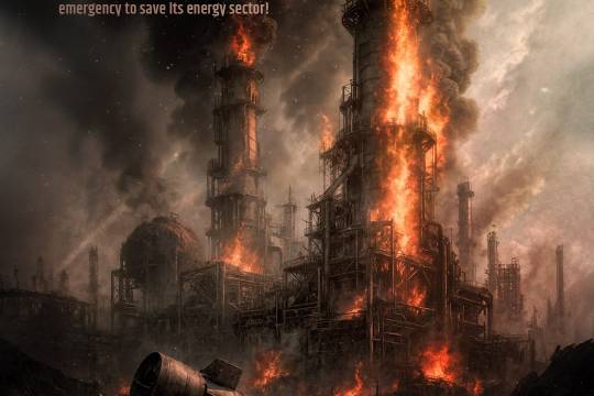 Explosion in the energy artery