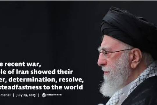In the recent war, people of Iran showed their power, determination, resolve, and steadfastness to the world