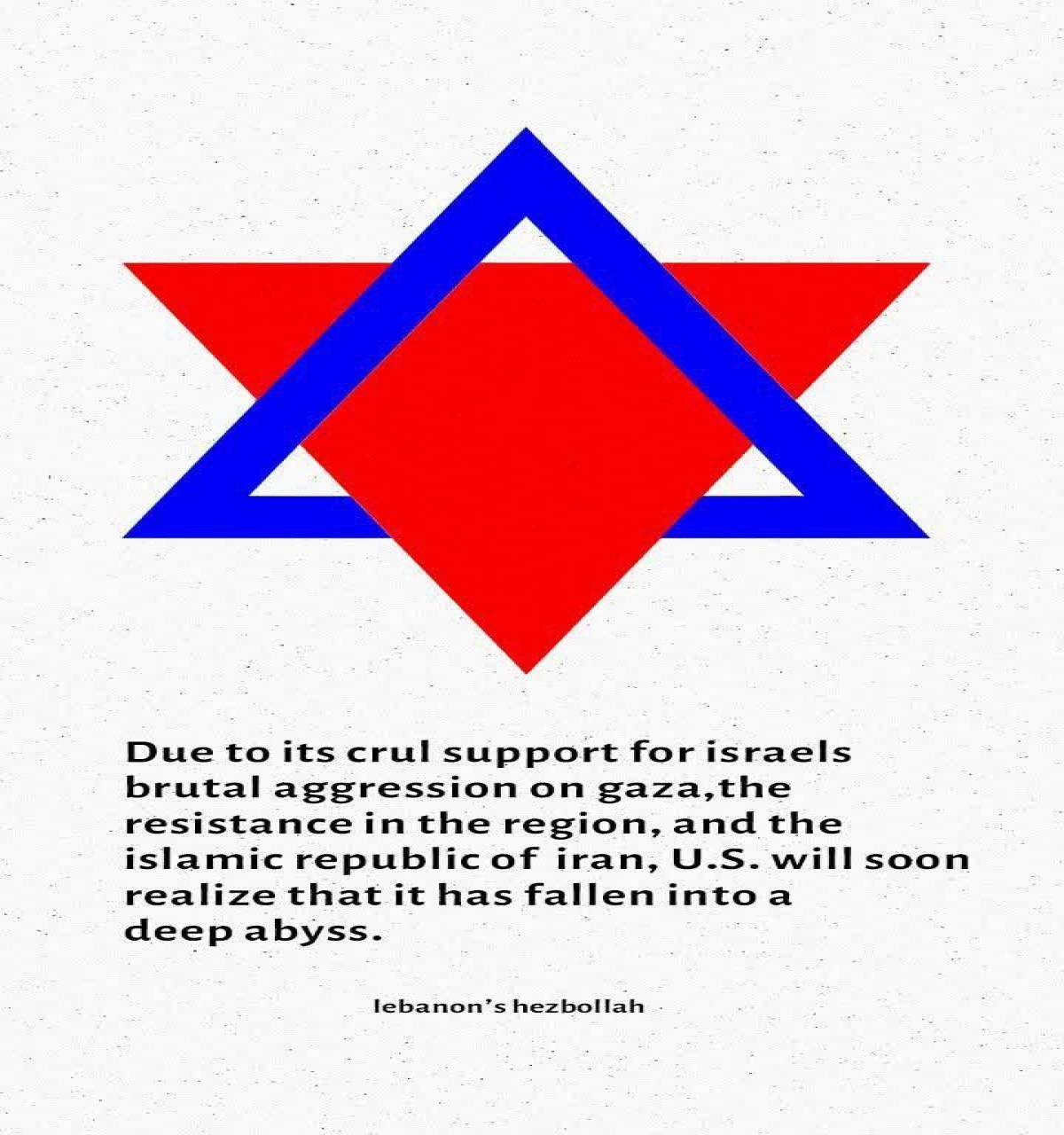 Due to its crul support for Israel's brutal aggression on Gaza