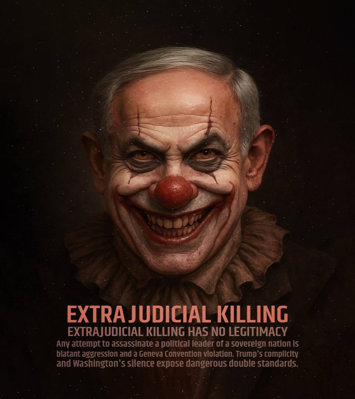 Extrajudicial killing has no legitimacy