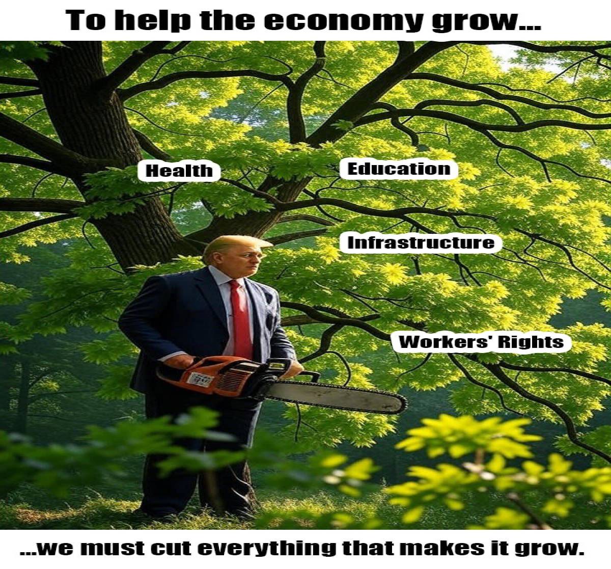 To help the economy grow