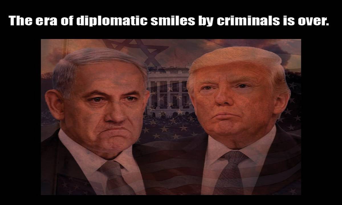 The era of diplomatic smiles by criminals is over