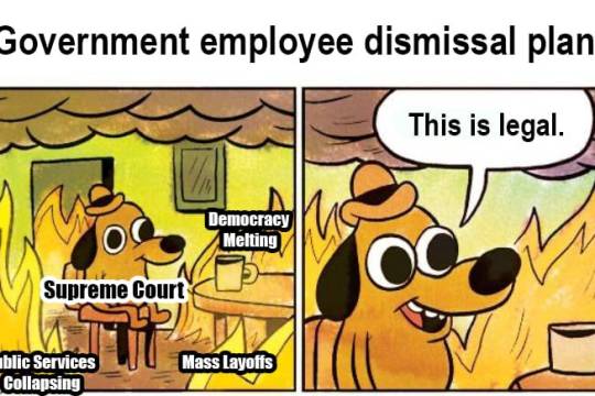 Government employee dismissal plan