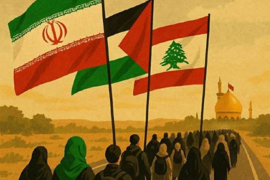 راهی به کربلا با پرچم ایمان