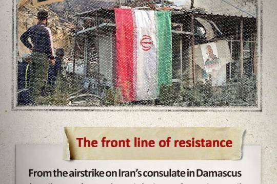 The front line of resistance