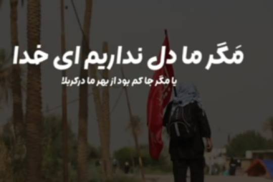 دلتنگ اربعینیم...