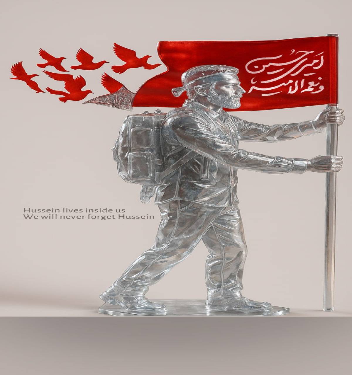 We will never forget Hussein