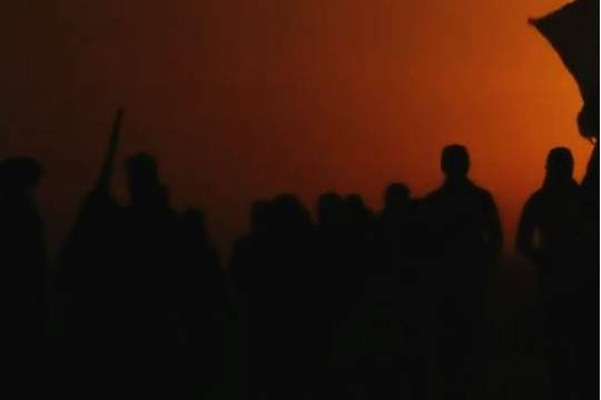 Every step is a tear falling on the soil of love