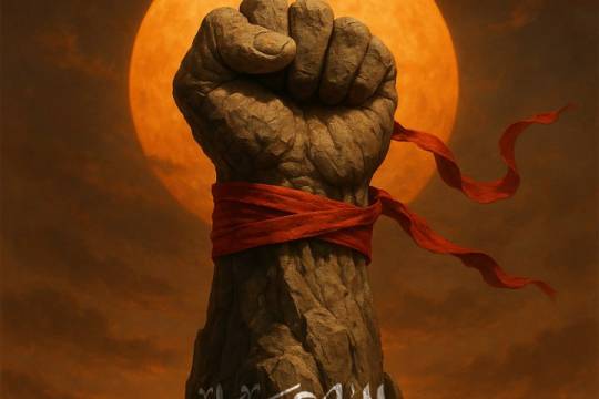 With Hussein's blood, we rise_2