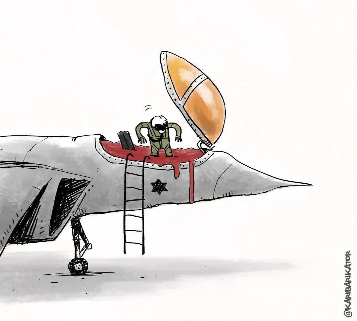 The current state of the Zionist regime's pilots