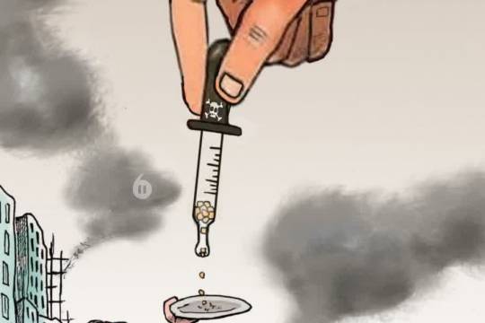 In the name of humanity, they give a morsel of bread and take a life