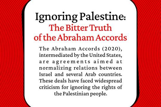 The Bitter Truth of the Abraham Accords