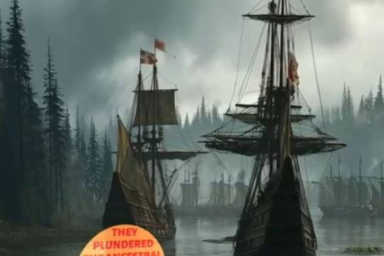 THEY PLUNDERED THE ANCESTRAL LANDSOF INDIGENOUS PEOPLES