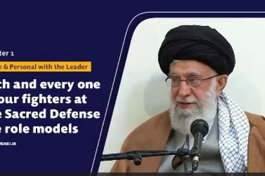 Each and every one of our fighters at the Sacred Defense are role models