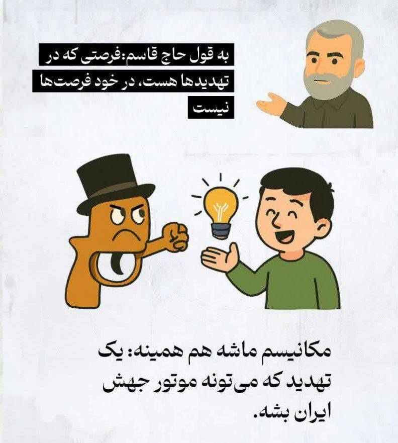 فرصتی که در تهدیدها هست ، در خود فرصت ها نیست