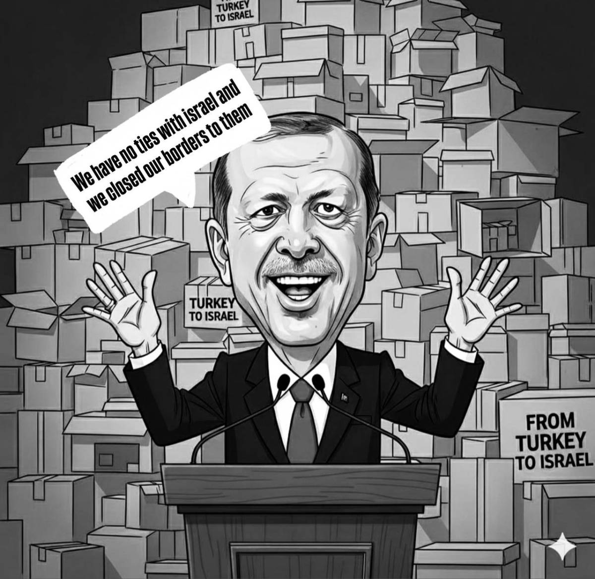 We have no ties with israel and we closed our borders to them