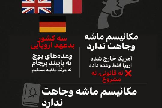 اروپا با ماشه خالی چه می خواهد؟