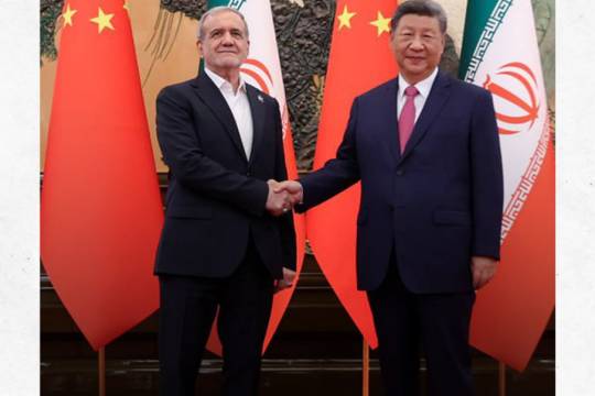 The Iranian president's trip to China was a very productive trip