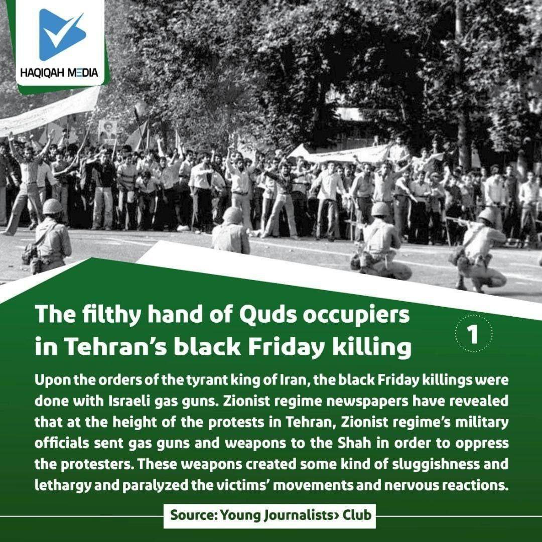 The filthy hand of Quds occupiers in Tehran's black Friday killing_1