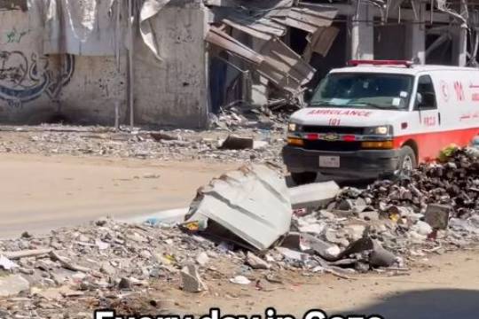 Every day in gaza