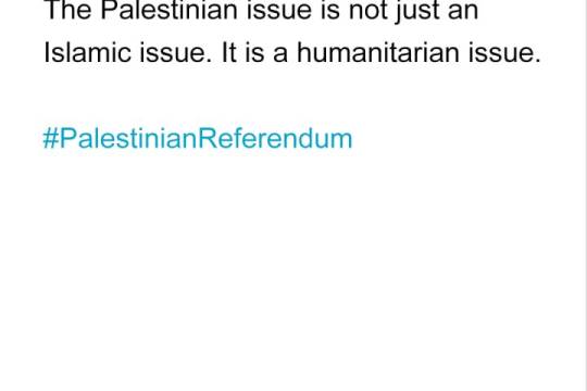 Palestinian Referendum