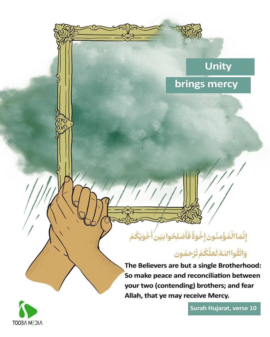 Unity brings mercy