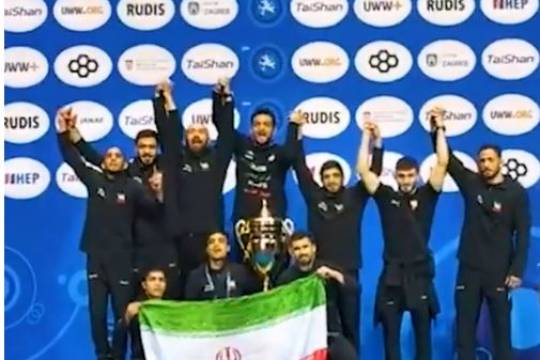 Imam Khamenei in his message to Iranian wrestling champions