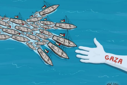 Beautiful people boarded beautiful ships and went away to shoulder the burden of the world's conscience