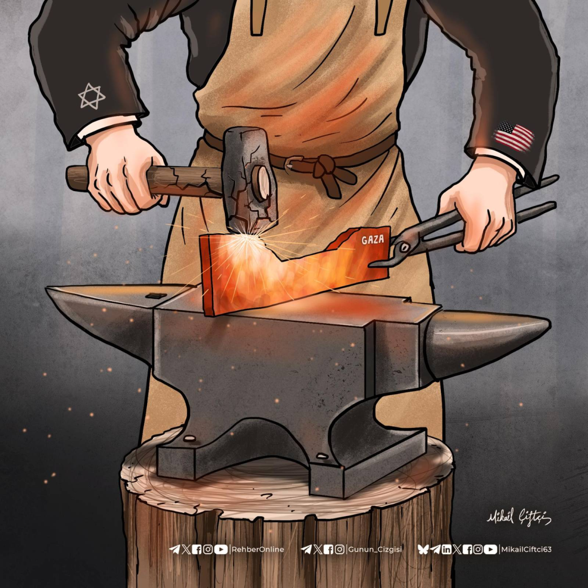 They share a common goal, but one behind the scenes