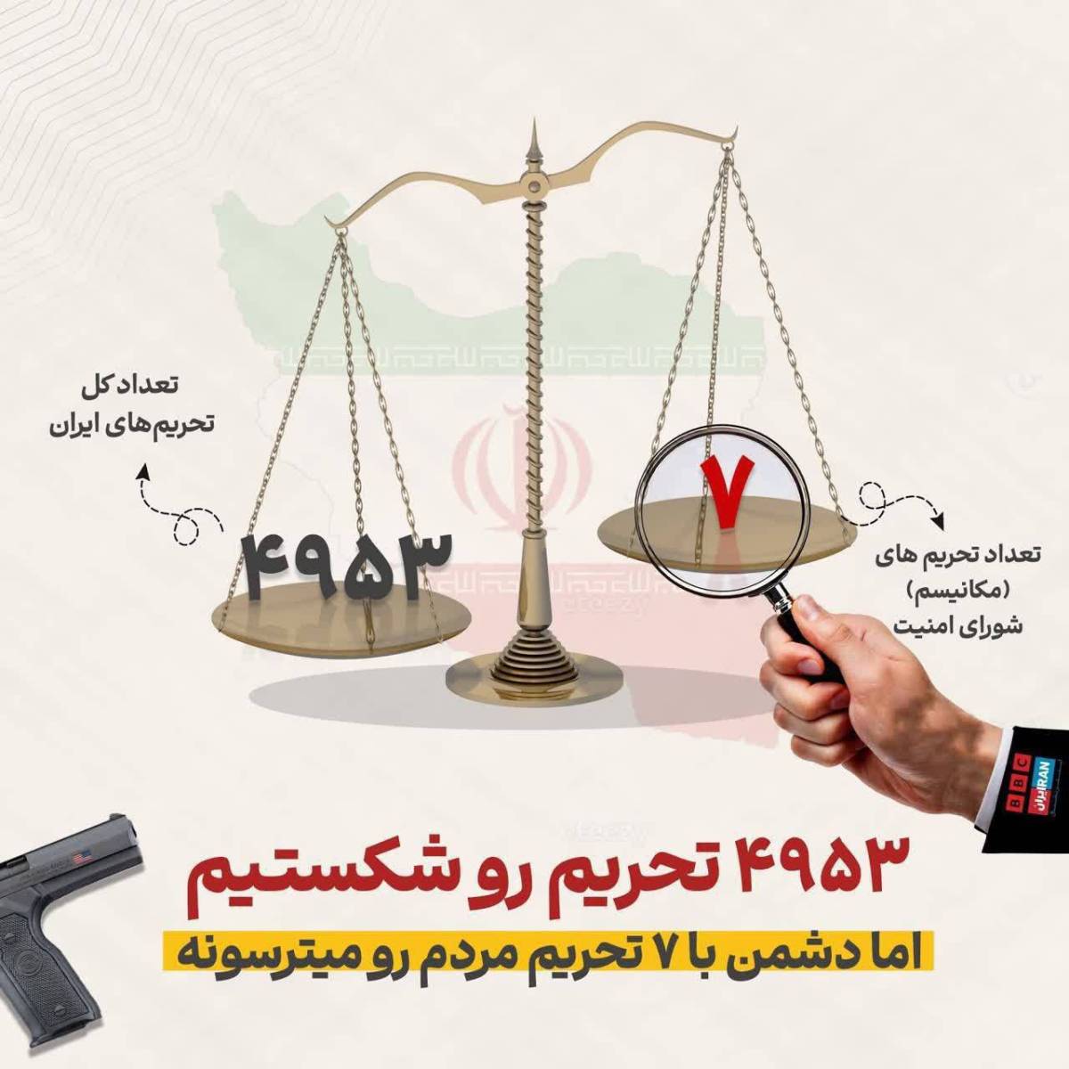 ۴۹۵۳ تحریم رو شکستیم