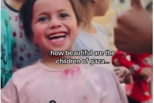 The entire free_world must rise up to make children laugh in Gaza