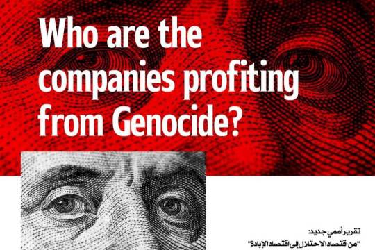 Who are the companies profiting from Genocide